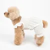 Combinaison de chien en mousseline de soie Vêtements de chien d'été Pantalon Costume de chiot Salopette Yorkshire Poméranie Caniche Bichon Schnauzer Vêtements pour animaux de compagnie T20208P