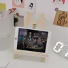 Mobile iPad Tablet Stand Trä Skrivbord Storage Rack Easel Dekoration Student skrivbord Förvaring hållare Miljövänlig spetsinredning
