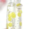 Lip Transparent Lip Gloss Cancella olio carino frutta zuccheria forma labbra balsamo liquido idratante plumper lipgloss