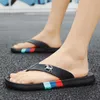 Slippers huis mannen schoenen 2022 zomer eva stretch flip-flops sandalen platte ontwerper zwart huis voor
