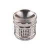 Concave Anti-skid Cigarette Herb Grinders Smoking Accessories 4 Layers Aluminum Alloy Height 65 mm OD 62mm GR441