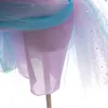 Lavender Flower Children Girl Girls Birthday Desti di compleanno scintillanti Tulle Sea Star Flower Baby Bambini per bambini 220707