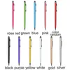 Creative 0.7mm Multicolor Dual-Use Stylus Touch Capacitive Pen Mobile Phone Universal for iPhone Pad