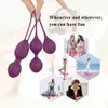Esercizio di serraggio vaginale Palla di Kegel 10 velocità vibrante uovo vibratore in silicone giocattolo erotico per la salute femminile