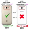 Casos de couro de carteira de capa de flip slim com coldre de máscara de manga de suporte para suporte para Samsung Galaxy J5 2016 J510 J510F J510H J510M