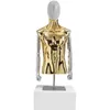 New Men's Clothing Electroplating Head Mannequin Model Full Body Movable Dummy For Display