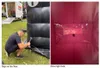 Party Activities Giant Black Portable Disco Mobile Inflatable Nightclub Party Tent