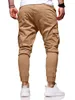 Pantaloni casual Kaki di alta qualità da uomo Pantaloni tattici militari Pantaloni cargo da uomo lunghi Pantaloni multitasche Moda verde militare uomo J220629