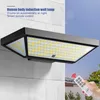 138 LEDs capteur de mouvement lumière extérieure étanche solaire applique jardin décoration lumière blanche