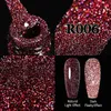 NXY Żel na paznokci Reflective Glitter Nowy Rok Christmas Red Series Polish Soak Off UV LED Larnish Manicure 0328