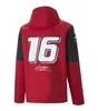 F1 Team Uniform New No. 16 Racing Series Sweatshirt Men's Casual Sports Jacket