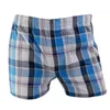 Unterhosen 7 teile/satz Boxershorts Männer Unterwäsche Plaid Höschen Mann Lose Baumwolle Boxer Shorts Männer Elastische Gewebte Boxer für Menunderpants