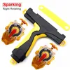 TOUBIE Beyblades Burst Sparing Launcher Right Huśtawka z kierownicą 2 w 1 GT Metal Fusion Spinner Akcesoria dla dzieci 220505