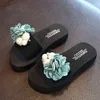 Fashion Slipper Summer Outer Wear Parent Child Mother Daughter Travel Children Slippers New Style Sweet Flower Sandals Beach G220523