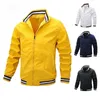 chaqueta para hombre del equipo universitario amarillo