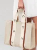 Women Luxurys Fashion Woody Tote Designers أكياس التسوق C العنصر رسالة الخيط حقائب يد على الكتف حقائب اليد محفظة حقيبة شاطئية كبيرة