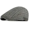 ht3983ベレー帽の男性女性キャップ濃い秋の冬の帽子高品質のアイビーニュースボーイフラットキャップ男性女性ベレー帽子調整可能なベレー帽J220722