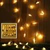 5m 10 m LED -fotoklippsträngslampor Garland LEDS Ljussträngar Jul Fairy Lighting For Birthday Baby Show Outdoor Wedding Decor