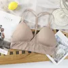 Bustiers Corsés Mujer Top de tubo Sujetador de algodón Ropa interior sin costuras Mujer Push Up Espalda en forma de Y Bralette Lencería sexy Bandeau TopBustiers