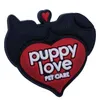Wholesale 50pcs PVC Puppy Love Pet Care Shoe Decorations Children Garden Shoes Accessories Fit Croc Jibz Charm DIY Bracelet
