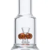 16 tums nya stora hookahs Mushroom Cross Percolator Oil Dab Rigs 18mm Kvinna Joint med skål Glas Bong Sprinker Perc Vattenrör