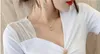 Été coréen style coton t-shirt mode sexy col en V bouton irrégularité drapé patchwork dentelle haut pour femme t-shirts minces T13904A 220613