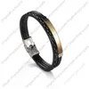 Simple Letterable Woven Leather Bracelet Punk Couple Student Bracelet