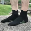 Men's Socks Black Summer Men Sports Outdoor Basketball Cycling Running Hiking Skiing Low Tube Breathable Nylon Short Women Ankle