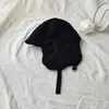 Berets Winter Warflap Bomber Hats Fur Ushanka Cap Утолщенная теплая русская шляпа езды на езде на езде на езды на улице Ветропроницаемые шерстяные уходы.