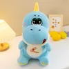 Nouveau dinosaure en peluche jouet oreiller doux dinosaure poupée enfants cadeau d'anniversaire