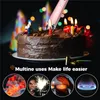 Electric Arc BBQ Lighter USB Windproof Flameless Plasma Ignition Long Kitchen Lighters Gas Lighter For Candle Best quality