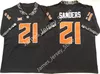 21 Barry Sanders Jersey Mens Vintage 1986-1988 Oklahoma Eyalet Kovboyları Kolej Futbol Formaları 21 Barrysanders Üniversitesi Dikişli Futbol Giysileri NCAA KOLEJİ