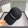 Balencaigass chapeau 2022 Original haute qualité Version correcte b Paris trous lavés pour fabriquer de vieilles casquettes de Baseball Oppca285k