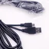 1,8 м мини -USB -зарядка зарядки для Sony PlayStation PS3 Беспроводной контроллер с магнитным кольцом