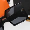 Designer Sunglass Frame Deep Bevel Design Thick Plate Reflective Crystal Decoration Classic Men's Women's Glasses Top Quality wholesale