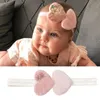 Haarschmuck Baby Mädchen Stirnband Herz Krone Band Born Kopfbedeckung Headwrap Haarband Kunstpelz Kleinkinder HaarbandHaarHaare