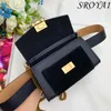 Fashion Simple Bags Multi-compartiment One-Shoulder Messenger Bag Style Artwork Handtas Luxe textuur All-match handtassen