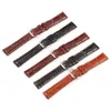 Genuine Leather Watch Bands Bamboo crocodile pattern Watchband For Men Women Wristwatch Straps 12mm 13 14mm 15 16mm 17 18mm 19 20mm 22 24mm