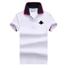 Designer polos shirt Men Fashion Floral Casual Classic Solid Cotton Collar With Embroidery Snake Bees Streetwear polo TSHIRTS7380772