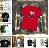 Erkek Tasarımcı Giyim Ünlü Erkek Yüksek Kalite T Gömlek Harf Baskı Yuvarlak Boyun Kısa Kollu Siyah Beyaz Moda Erkek Kadın Tees % 100 pamuk S-5XL # 09