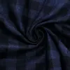 メンズカジュアルシャツヨーロッパアメリカンシャツプラスサイズメンズ秋の長袖デニム格子縞のカジュアル