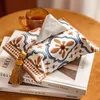 Vintage Velvet Tissue Box Roll Paper Napkin Holder Cover With Heavy Tassel Car Towel Container Cases Home 220523