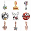 New Fashion Charm Original Hot Air Balloon Starfish Pendant Suitable for Pandora Lady Bracelet Necklace Jewelry Accessories Diy