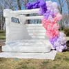 Party Supplies free door delivery outdoor activities black inflatable bounce jumping house air inflated bouncer castle moonwalk with blower