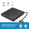 New computer cable multi-function dual interface ultra-thin external dvd supply USB mobile CD-ROM burner computer