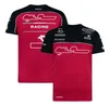 Herrt-shirts F1 Team Driver T-shirt Men's Short Sleeve Racing Suit Casual Sports Quick Dry T-shirt Anpassad poloskjorta 3M411