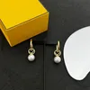 Designer Designer Earring Studs luksurys marki modne kolczyki dla kobiet lady dziewczęta klasyczne litery Diamond Preal Stud prezent 9 styl