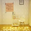 Strings LED Waterfall Snowfall Cortina Icicle String Light Meteor Shower Rain Effect Christmas Wedding Lightled