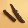 Ny Ks 1731 Flipper Folding Kniv 8CR13MOV Svart Tanto Point Blade Glasfiberhandtag EDC Pocket Knives