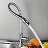 Robinets De Cuisine Robinet En Laiton Massif Robinet De Lavabo En Chrome Fixé Au Mur Unique Eau Froide Torneira Cozinha De ParedeKitchen